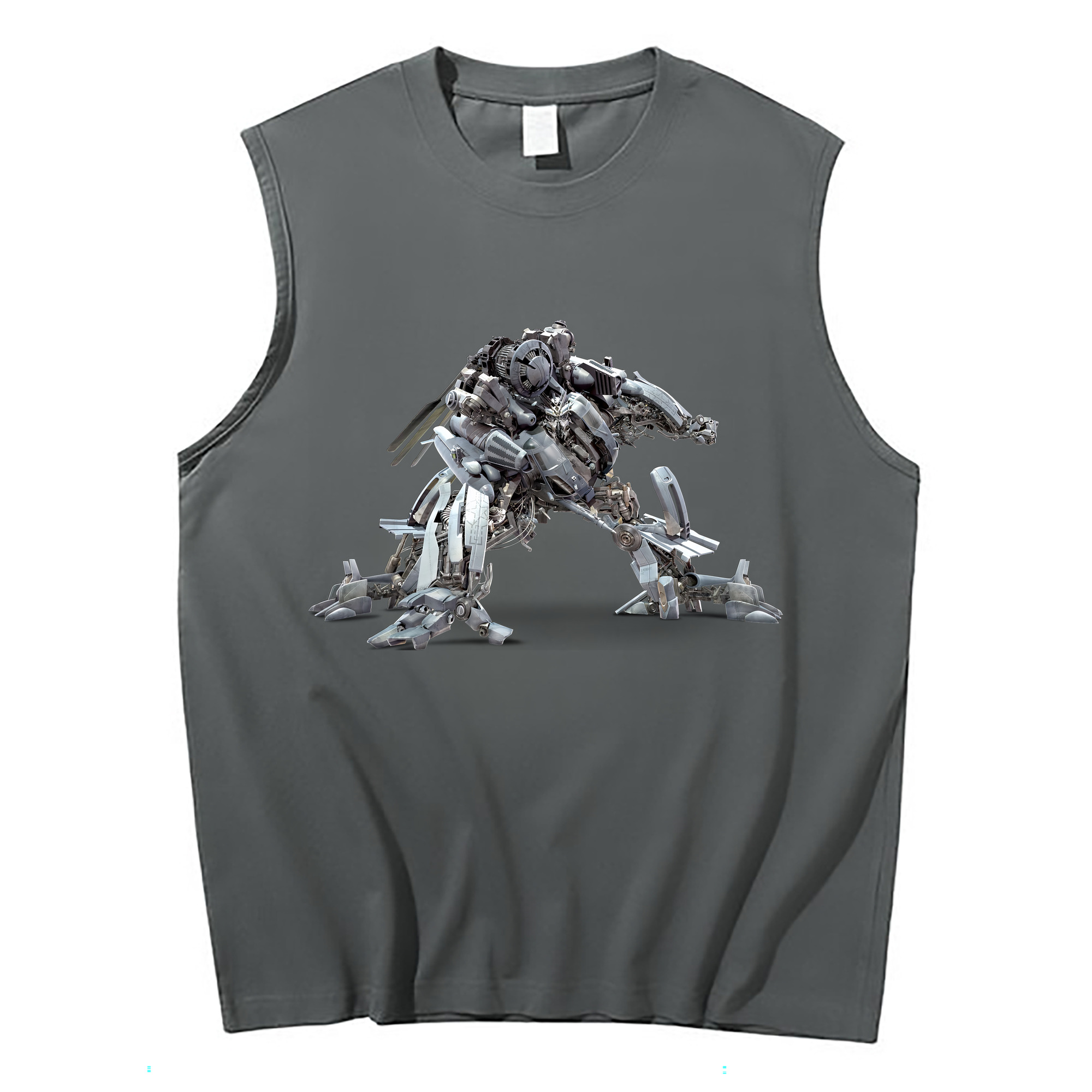 （画像用） Transformers トランスフォーマー コットン100％タンクトップ（フロントプリント）